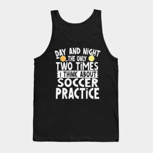 Funny Soccer Phrase Gift Tank Top